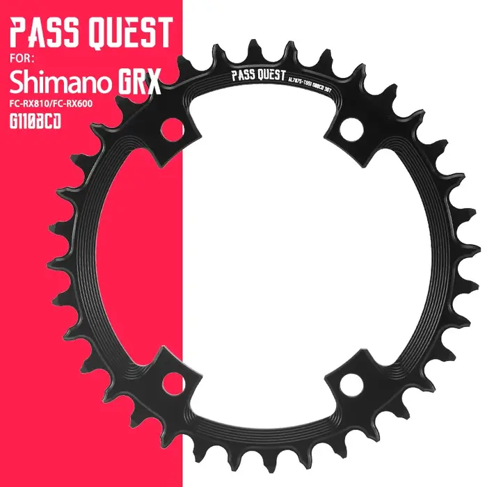 GRX Rond Ovale 110mm BCD Plateau Pour GRX FC-RX810 FC-RX600 CRANK 36T 38T 40T 42T 44T 46T 48T 50T 52