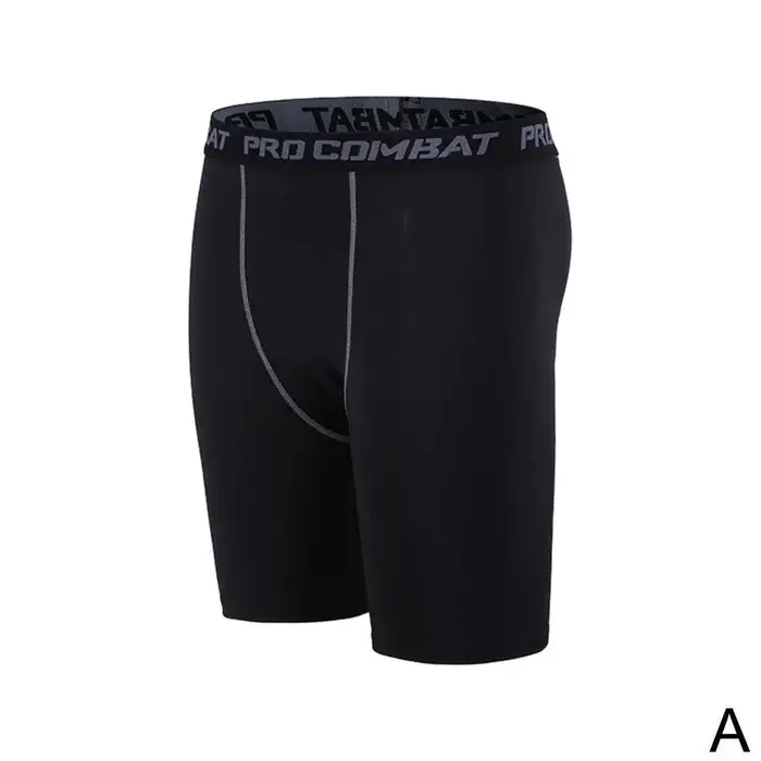 Hommes musculation Shorts Fitness entraînement entrejambe culotte de gymnastique mâle Muscle vivant élastique Compression collants maigre Leggins Hombre