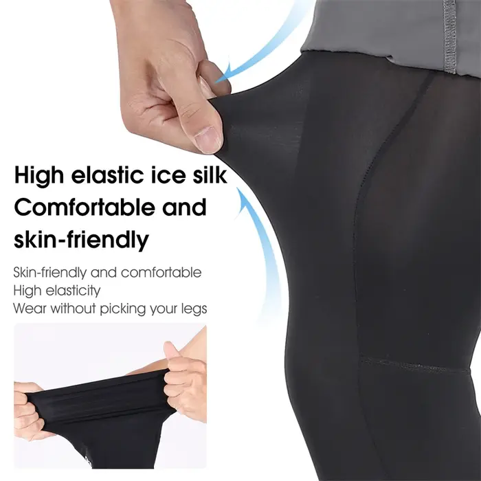 WEST BIKING – manches de jambes antidérapantes
