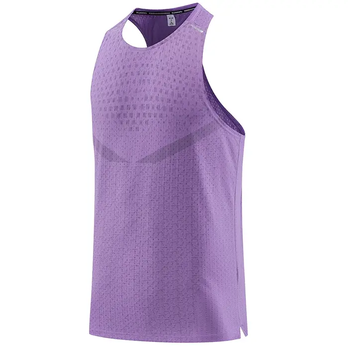 Débardeur d'athlétisme en maille respirante pour homme, maillot de corps de plage cool, maillot de v