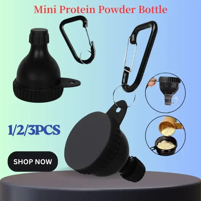 Mini bouteille de poudre de protéines Portable