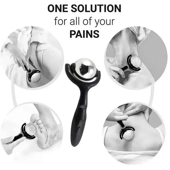 Rouleau de boule de massage – pour les tissus profonds et les muscles douleurs