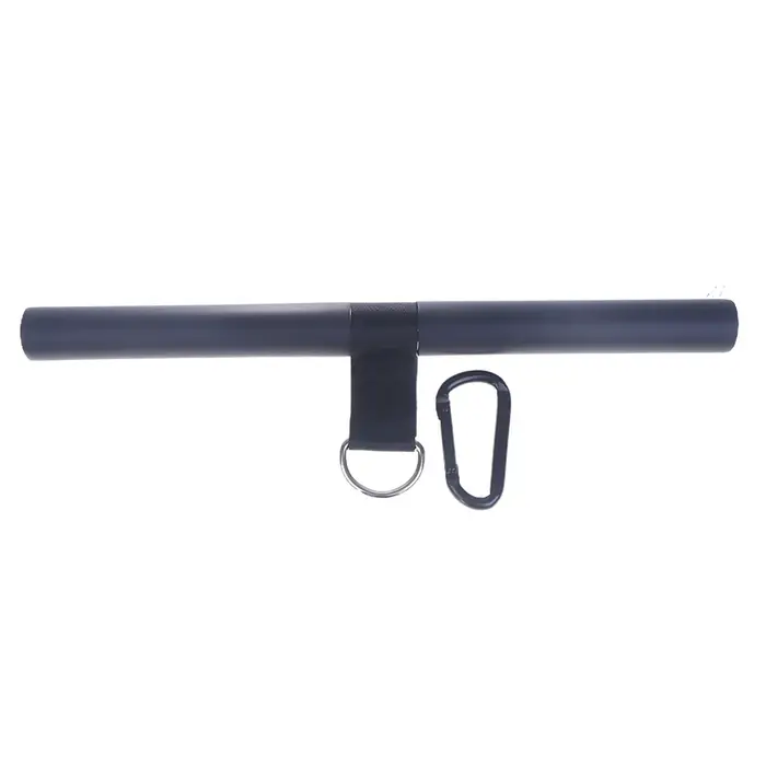 〔E〕Accessoire de musculation à domicile Barre de traction de 40 cm pour poulies latérales et triceps – Équipement de gym