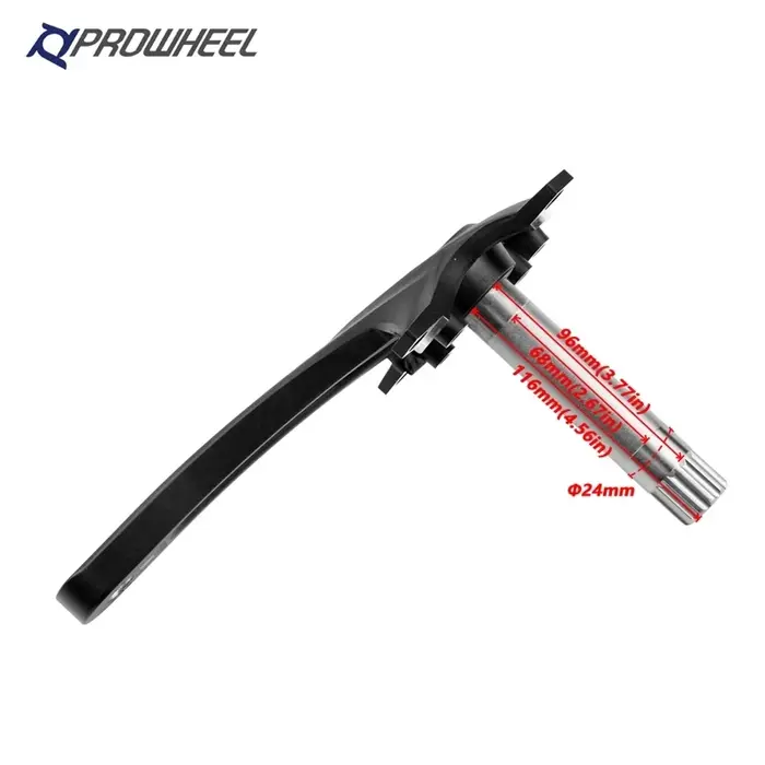 Prowheel-Pédalier Hollowtech VTT, Manivelle commencerBCD, 170mm, 175mm, Vélo Intégré, 32 T, 34 T, 36