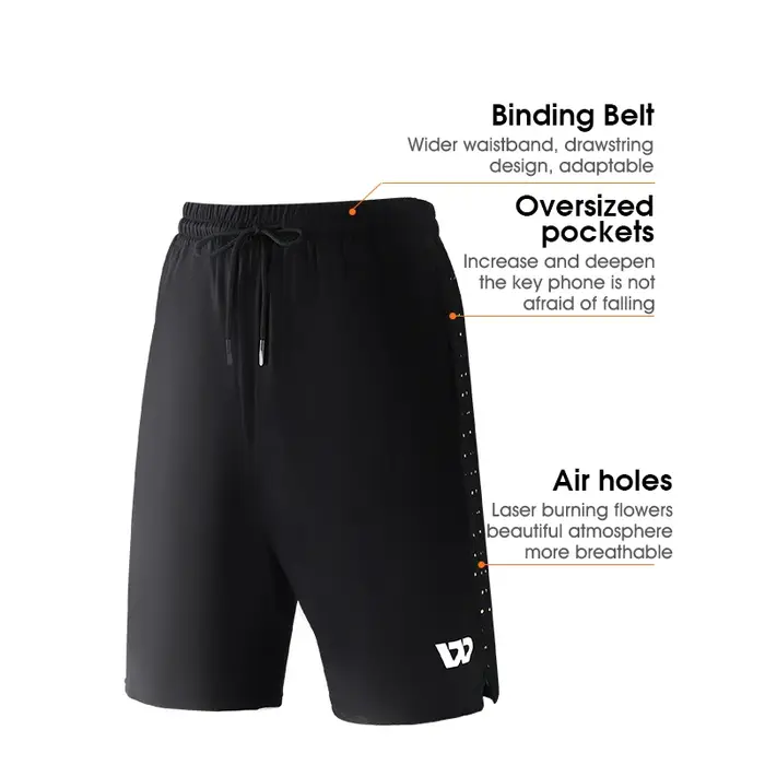 WEST BIKING-Shorts de course respirants unisexes