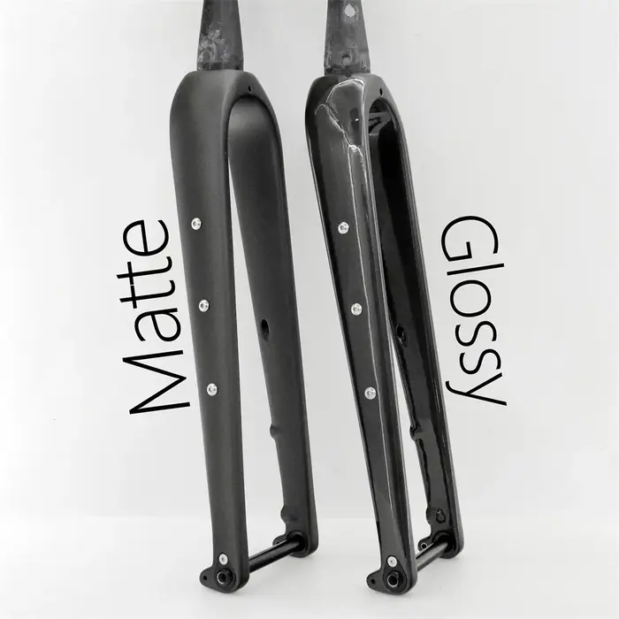 Gravel-Fourche avant en carbone ultralégère pour vélo de route, tube droit et conique, frein à disqu