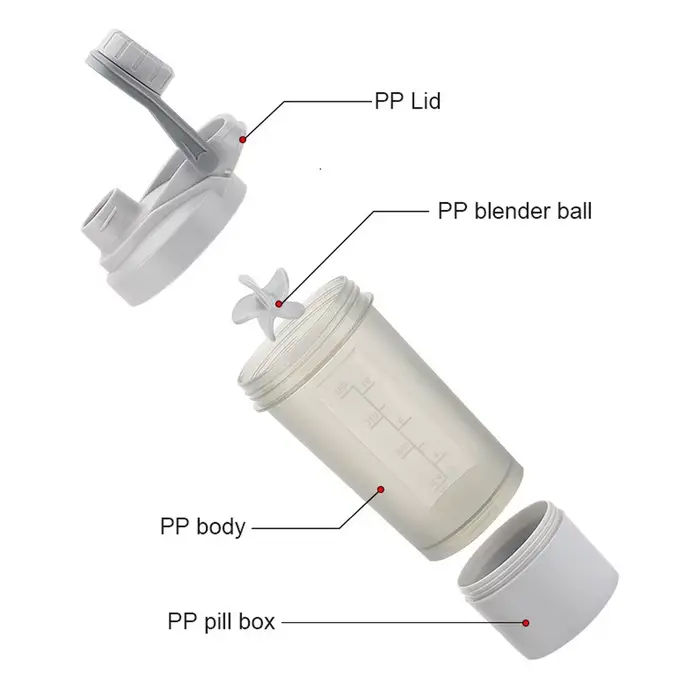 Bouteille Shaker de 400ml