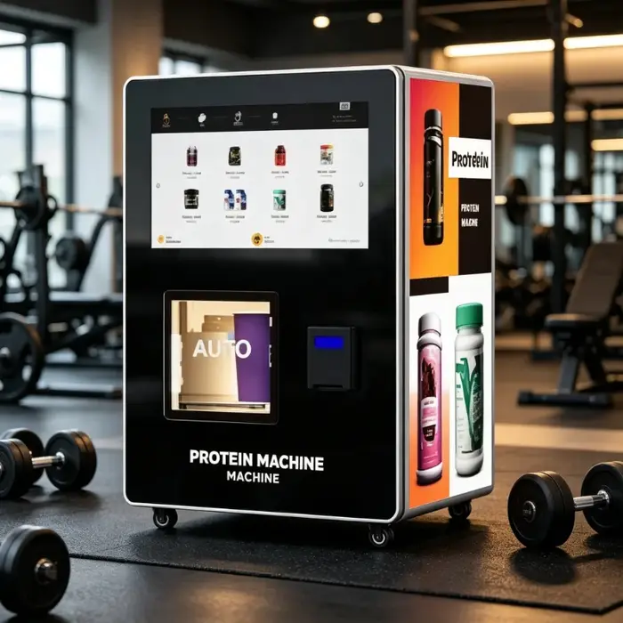 Distributeur automatique de shakes protéinés, équipement commercial professionnel pour la distributi