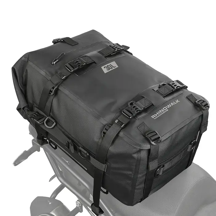 Bal inowalk-Sac de Voyage Latéral Étanche pour Moto, Sacoche de Selle de Moteur, 30l