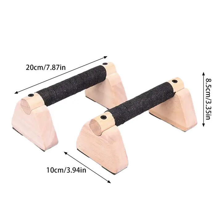 1 paire de barres de poussée pour hommes, poignées de poussée, barres parallèles, équipement d'entra