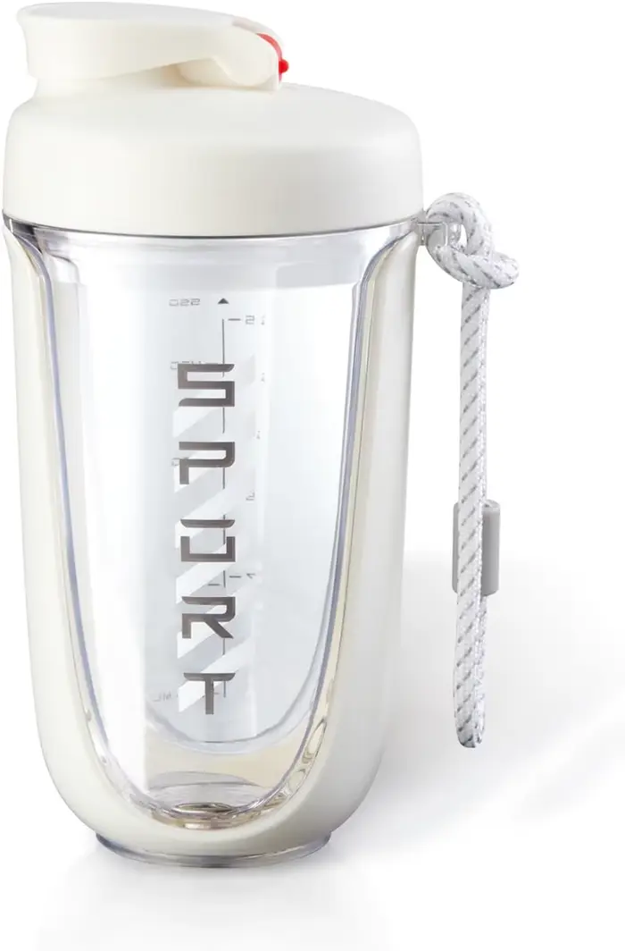 Shaker de poudre protéinée premium, 590 ml/20 oz, Tritan anti-fuite, idéal pour les boissons pré-ent