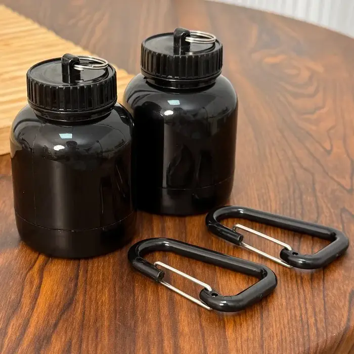 Conteneur de poudre de protéines de voyage
