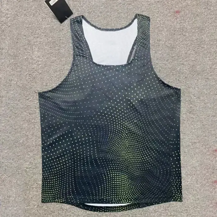 Athlétisme débardeur course vitesse Fitness chemise gars sans manches hommes vêtements athlète piste champ Singlet