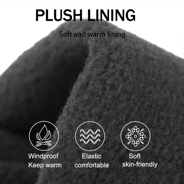 Gants chauds d'hiver pour écran tactile