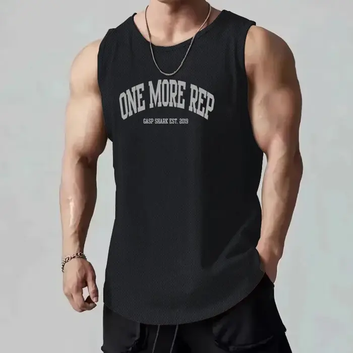 ONE MORE REP Débardeurs de sport pour hommes