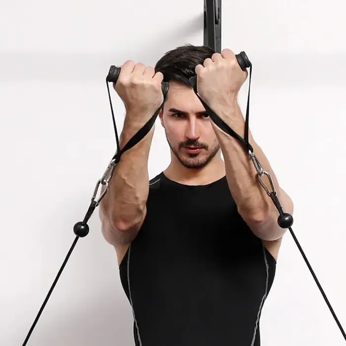 Barre de traction Lat réglable et détachable
