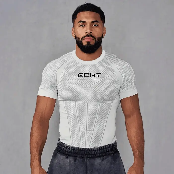 T-shirt MMA Rashguard à manches longues pour hommes, T-shirts Muay Thai, Gi BJJ Jiu Jitsu, chemise d