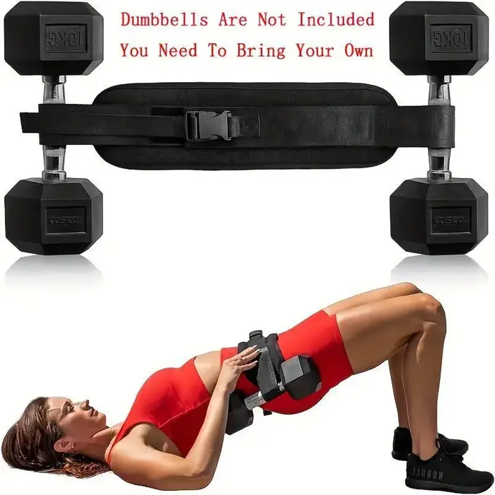 Ceinture de poussée de hanche pour haltères et kettlebells