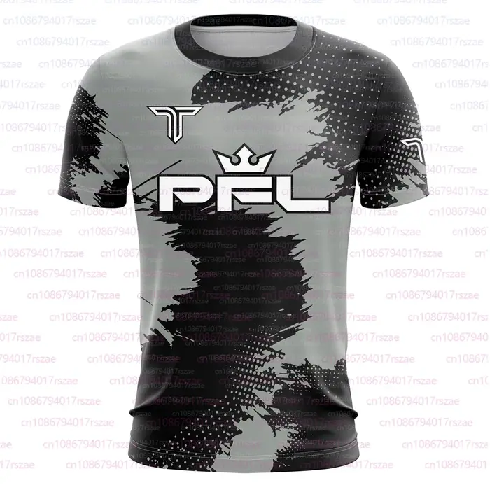 PFL Walk 2025 maillot de boxe hommes été Sparring MMA uniforme vêtements Sports de plein air à manch