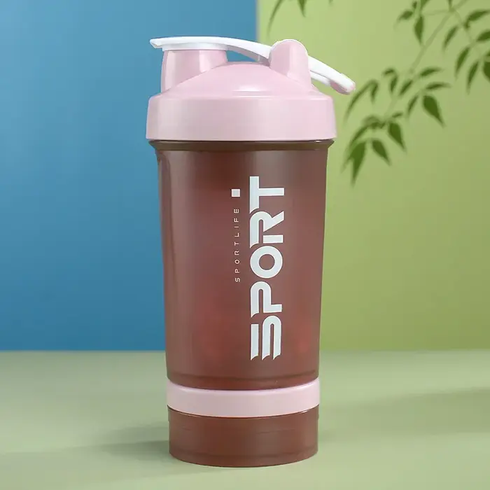 Shaker bouteille de protéines poudre secouer tasse grande capacité