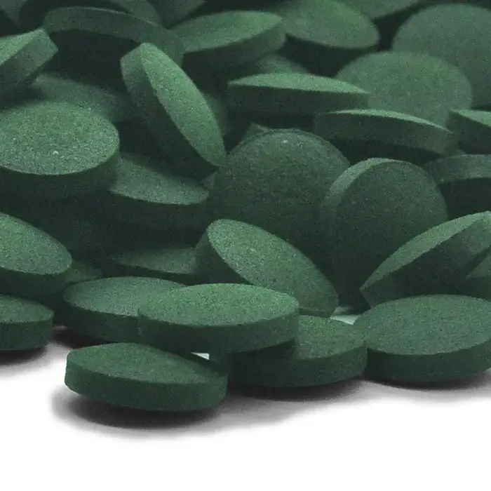 500/1000/1250 pièces comprimés de spiruline de haute pureté enrichissement alimentaire pour animaux de compagnie