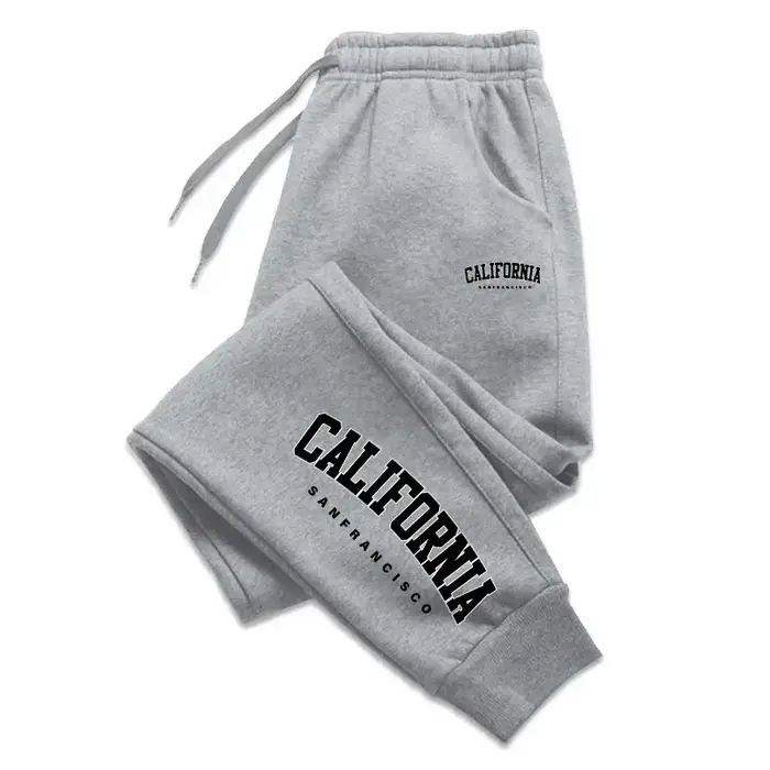 Pantalons de sport de Jogging pour hommes, pantalons de survêtement quotidiens, décontractés et poly