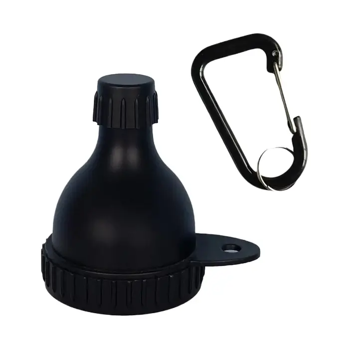 Entonnoir à poudre protéinée 50 ml avec mousqueton - Contenant portable anti-humidité et anti-fuite pour compléments