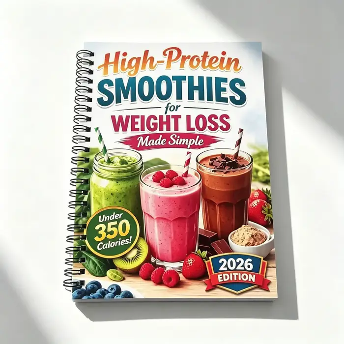 Recette de smoothie riche en protéines, incluant des formules simples et un plan pratique sur 4 semaines, carnet de recettes de smoothies pour perdre du poids