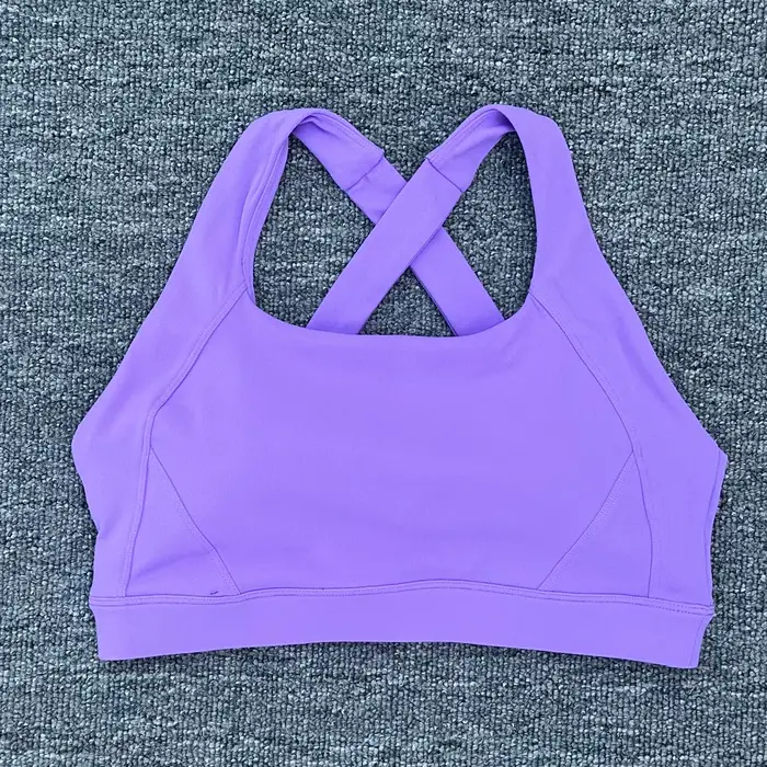 Soutien-gorge de sport respirant pour femmes, haut de fitness, soutien-gorge de sport push up, coussinet fixe, sous-vêtements de yoga, hauts de sport, gilet de course, vêtements de sport