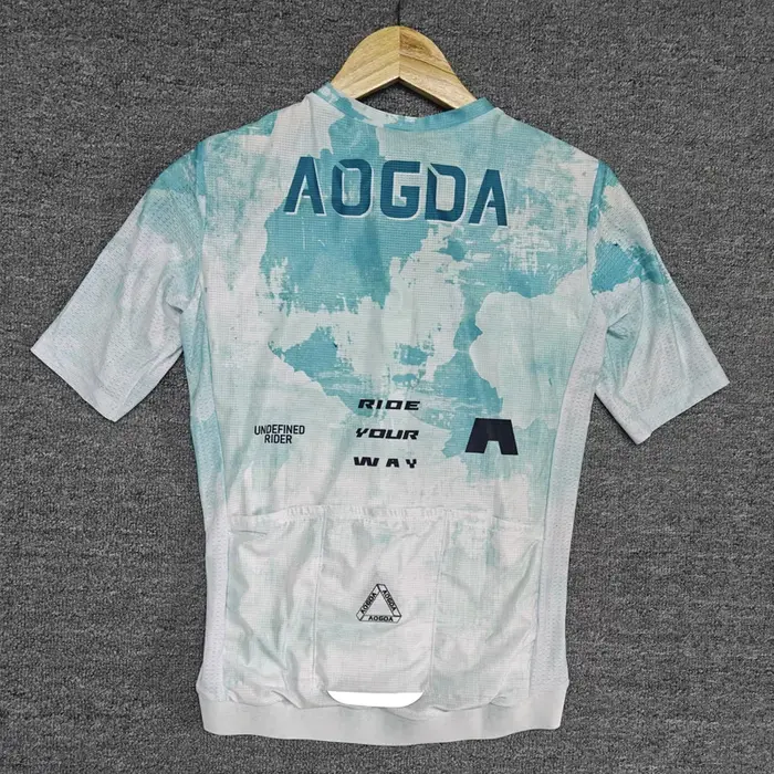 AOGDA Maillot de cyclisme léger à manches courtes