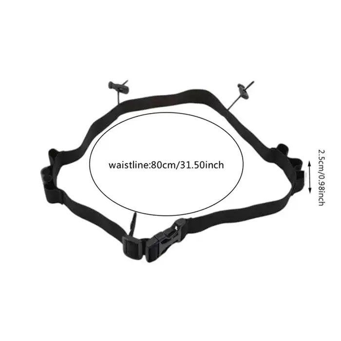 Ceinture porte-dossard pour course en plein air
