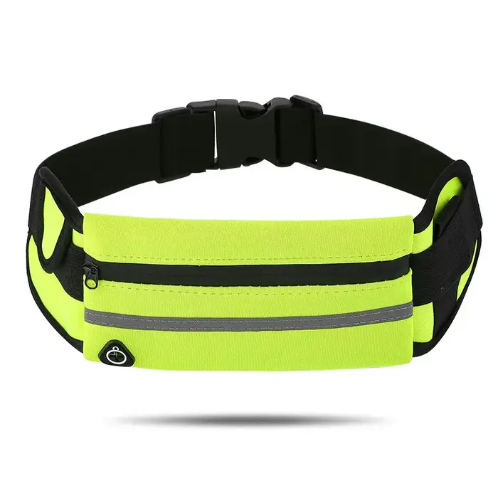 Sac de sport ajustable et étanche, sac banane unisexe pour la course à pied, pochette mains libres p
