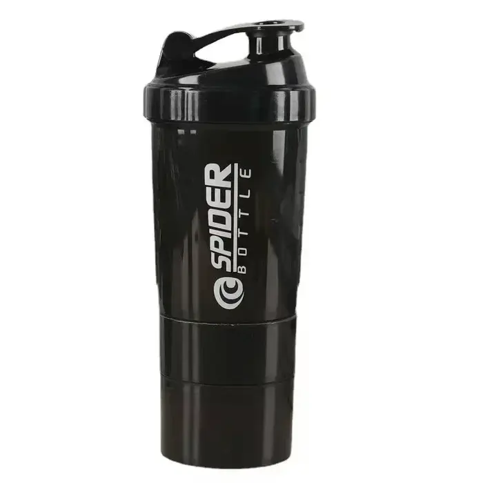Shaker portable avec conteneur de stockage de poudre