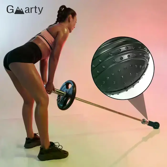 Fixation pour mines terrestres pour haltères facile à utiliser avec 360 °