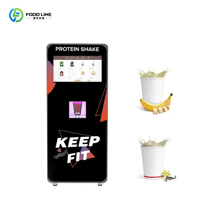 Distributeur automatique de protéines FOODLINE personnalisé pour salle de sport, distributeur automa