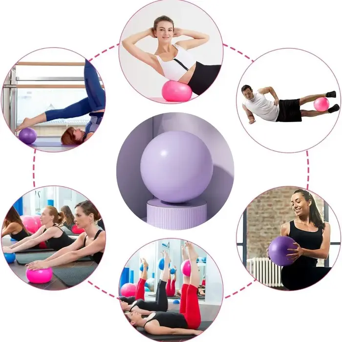 Balle de Pilates Balle d'exercice compacte de 9