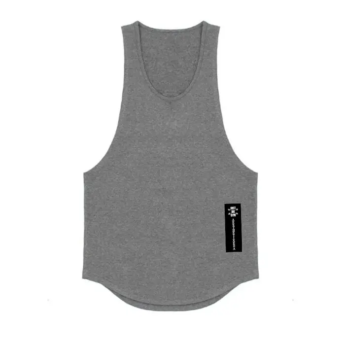 Débardeur de sport en coton pour homme – Idéal pour la gym