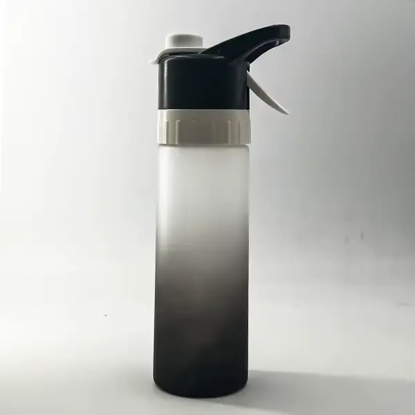 Bouteille d'eau de sport, gourde de sport, bouteille d'eau avec pulvérisateur rapide, adaptée à la r