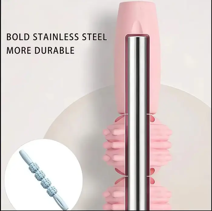 Rouleau de massage ergonomique portatif pour points de pression