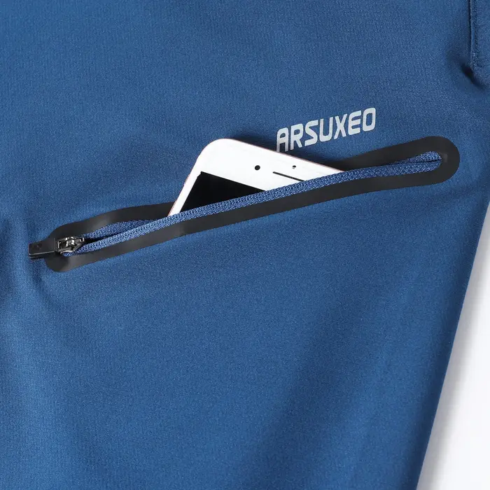 ARSUXEO-Short de cyclisme rembourré pour homme, short de vélo de montagne, sports de plein air d'été