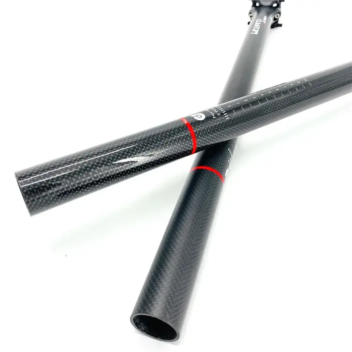 Litepro pour vélo Birdy tige de selle en Fiber de carbone 34.9mm 580mm pour vélo pliant Birdy tige d