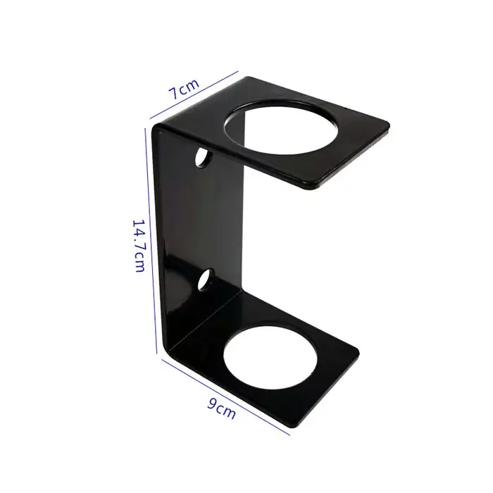 Support mural pour barre de confrontation, simple, double, rangement pour haltères, salle de sport o