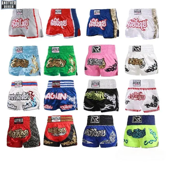 Short de combat de boxe pour hommes et femmes