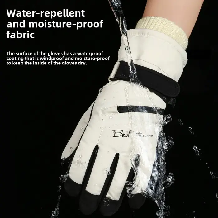 Gants de cyclisme d'hiver antidérapants