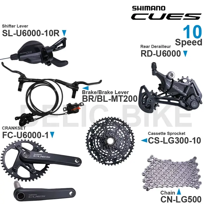 WinterMANO toxique ES U6000 Groupe SL-U6000-10R RD-U6000 FC-U6000-1 CS-LG300 CS-LG400 CN-LG500 MT200