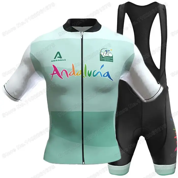 Maillot de cyclisme de l'équipe d'Andalousie 2025