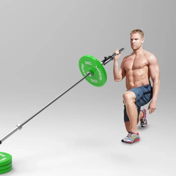 Poignée de traction de presse de barre en T d'haltère simple de gymnase-poignée de fitness de barre