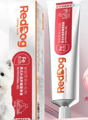 REDDOG Gel Nutritionnel Complément nutritionnel complet Renforce le physique POUR Chaton, Chat et Chien 58g 120g