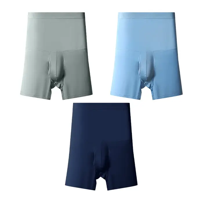 3 pièces sous-vêtements de sport pour hommes: taille haute