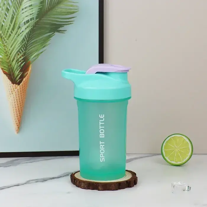 Nouveau Portable 300ml protéine poudre Shaker bouteille étanche